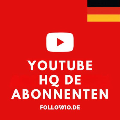 Deutsche YouTube Abonnenten - Followio