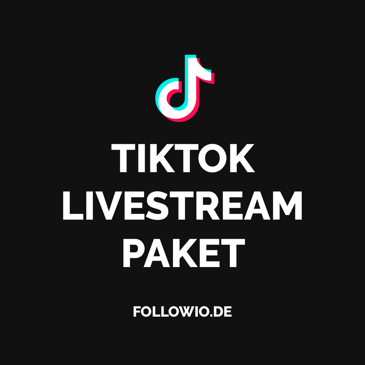 TikTok Livestream Paket - Followio